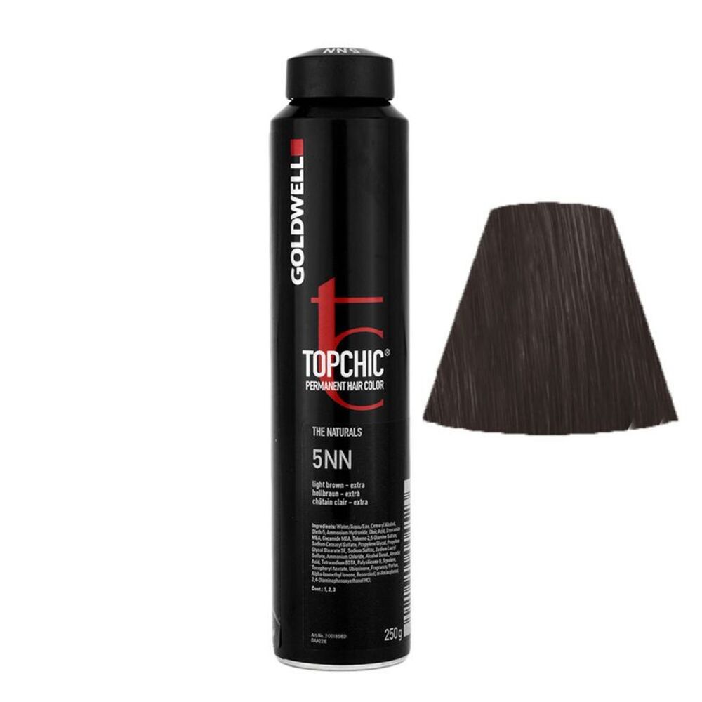 Goldwell Topchic Hair Color (Can) 5NN Light Brown/Extra 8.6 oz